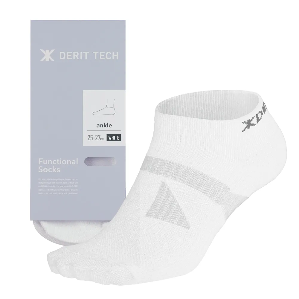 DERIT TECH(デリットテック) 機能性ソックス25~27（ホワイト）