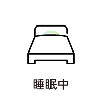睡眠中